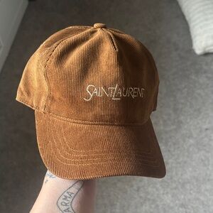 YSL corduroy hat 🧢